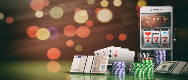 Close-up of live blackjack table with professional dealer and card shoe at gajah studio
